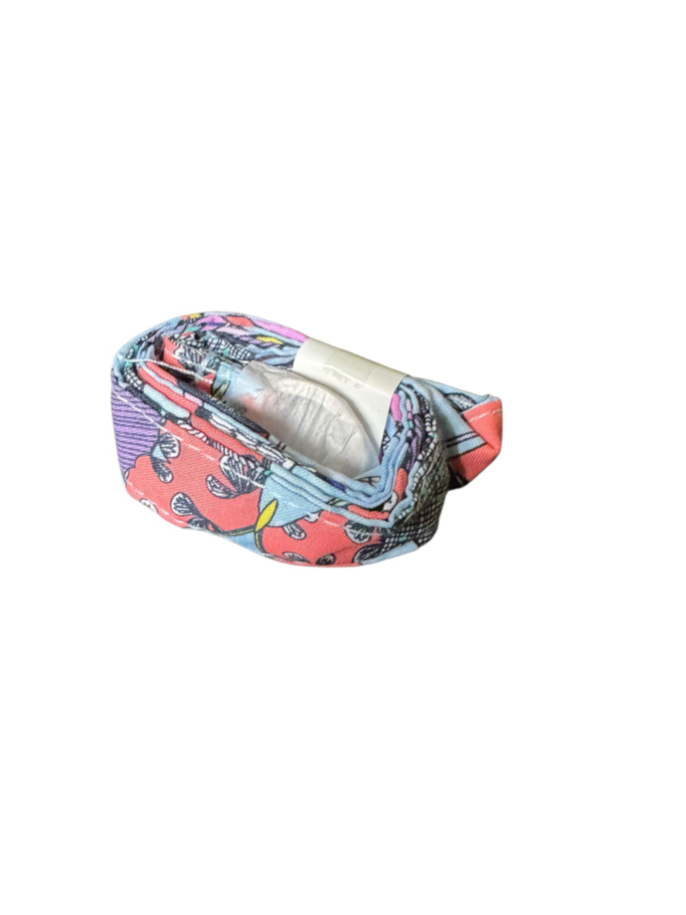 Unisex Vera Bradley Wide Lanyard Blue Pink